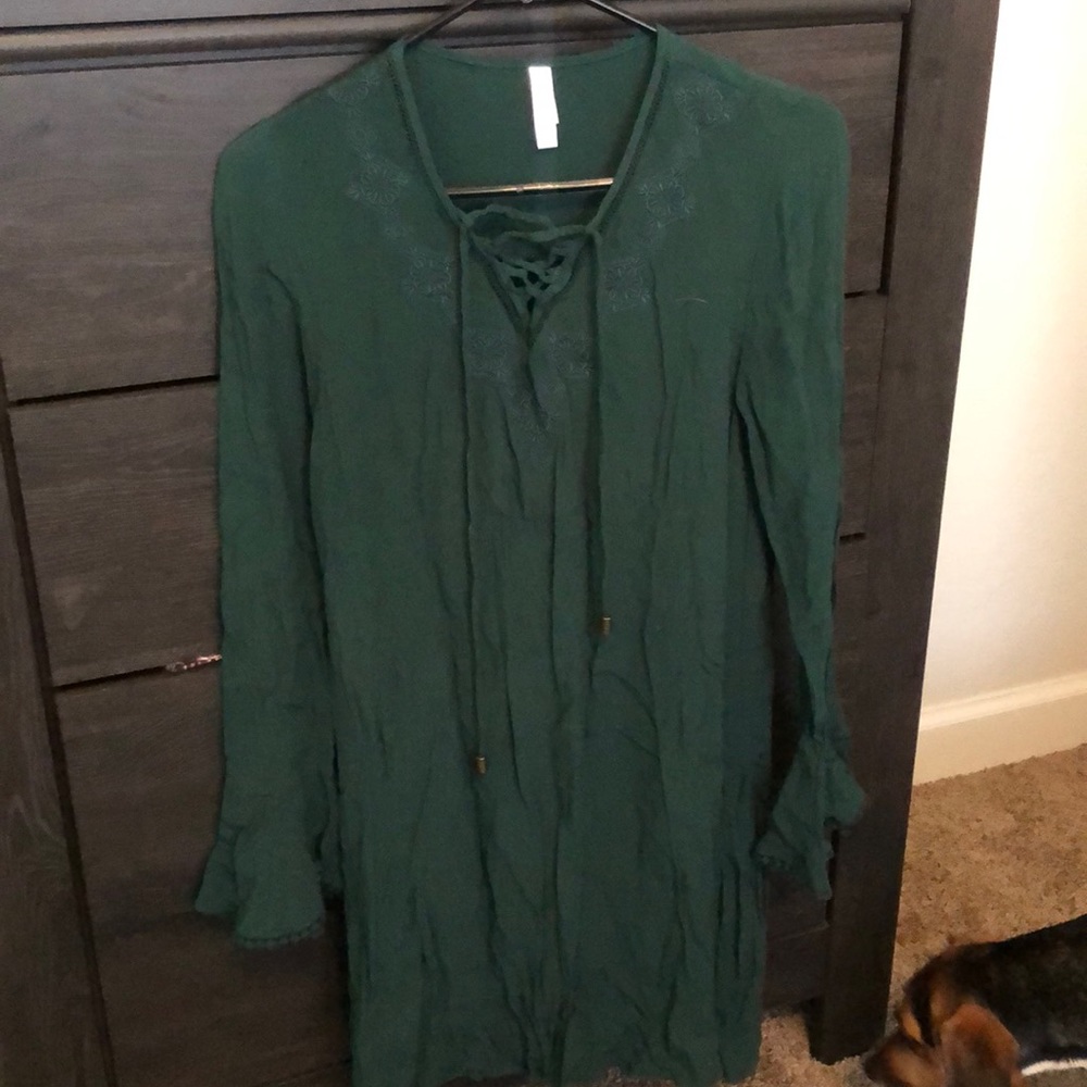 Green dress